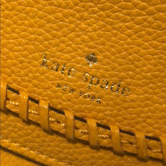 Kate Spade Handbag Mustard - Picture 2 of 3